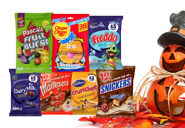 Halloween Sweets & Chocolate Bundle with Free Auckland Metro Delivery