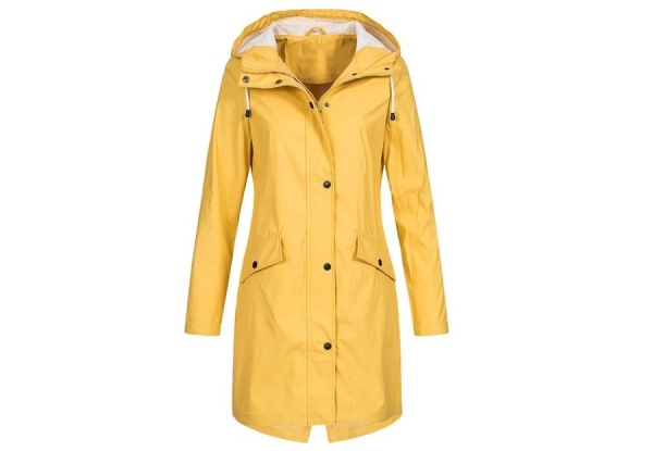 Women's Raincoat Jacket - Five Colours & Five Sizes Available with Free Delivery