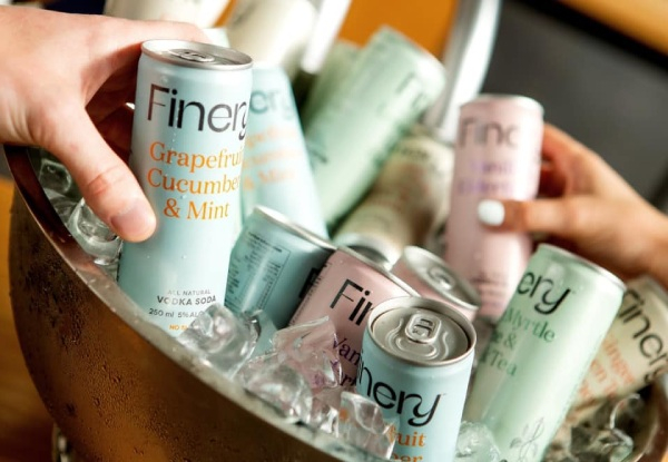 Finery Cocktails Range - Three Flavours & Quantities Available