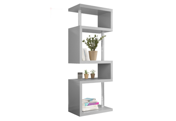 Manila Grey Bookshelf