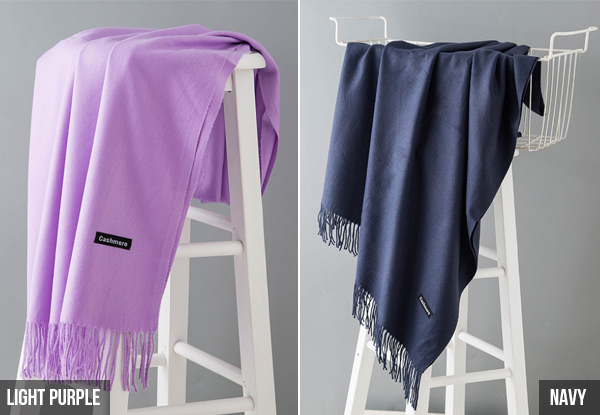 Cashmere Scarf - 20 Colours Available