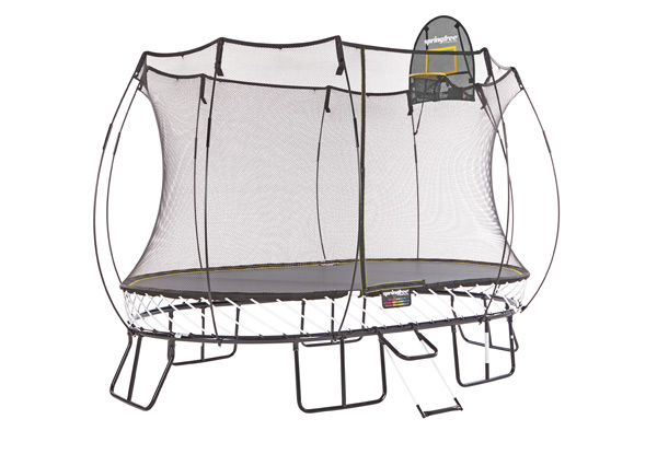 Large Oval Springfree Trampoline incl. Flexrstep, Flexrhoop & Storage Bag with Free Nationwide Delivery