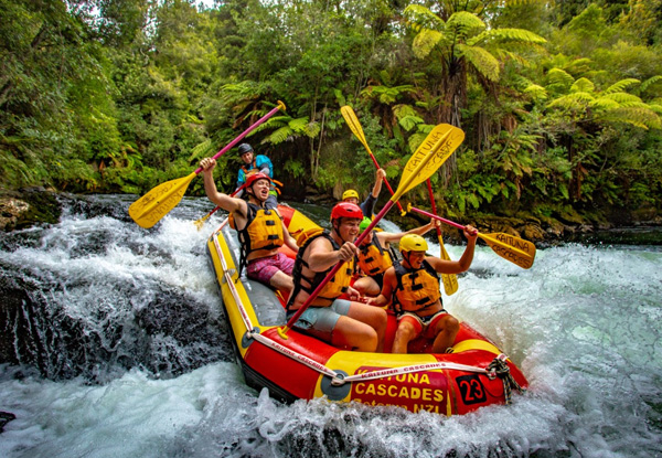 Exhilarating White Water Rafting on the Kaituna River incl. Photos - Options for One to Six People