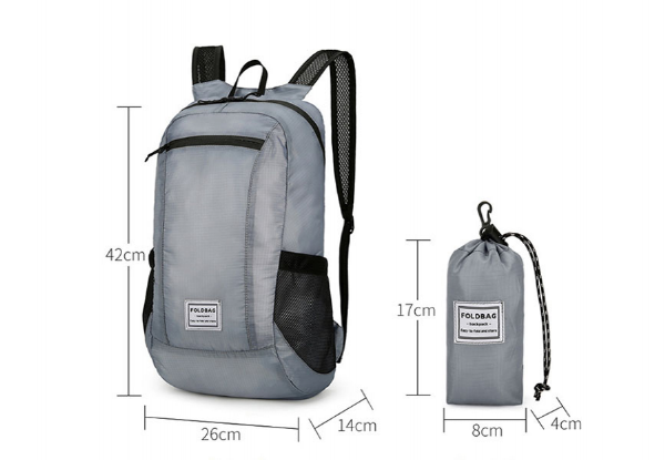 Outdoor Portable & Lightweight Backpack - Eight Colours Available