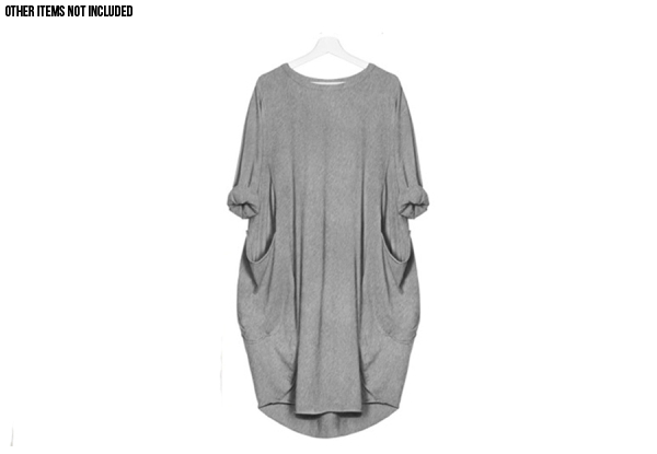 Comfy Casual Dress - Four Colours & Five Sizes Available