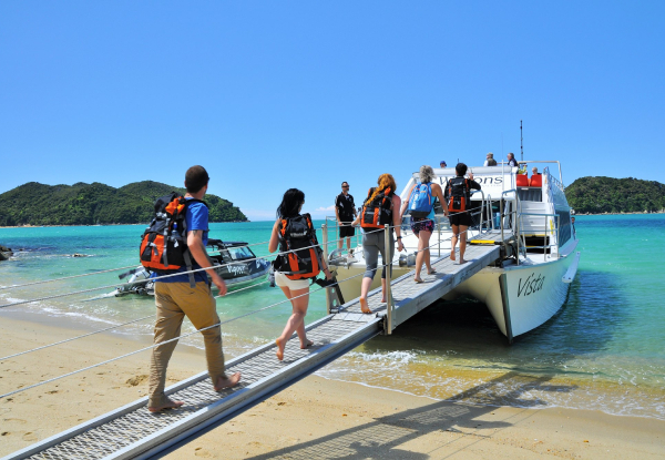 Three-Day Abel Tasman Self Guided Walk incl. All Meals, Accommodation & Transfers
