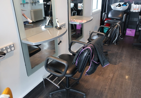 Hair Cut, Blow Wave & Treatment Package - Options to incl. Half Head of Foils or Full Head Colour