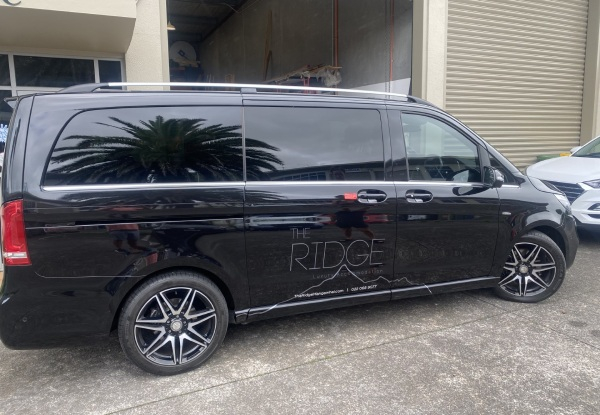 Luxury Getaway Accommodation at The Ridge Mangawhai incl. Late Checkout & Free Local Transfers in Luxurious Mercedes Limousine - Options for Three, Four & Five Villas