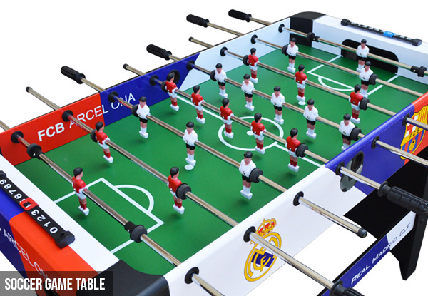 Four-In-One Game Table incl. Table Tennis, Foosball, Hockey & Pool - Option for Soccer Game Table Available