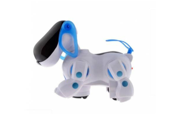 Electronic Robot Walking Patrol Dog - Two Colours Available