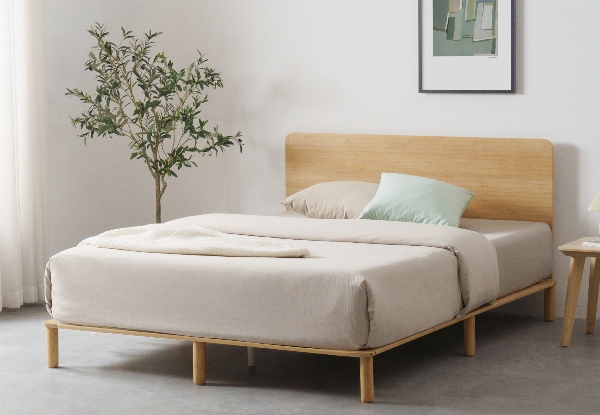 Bamboo Deluxe Queen Bed Frame