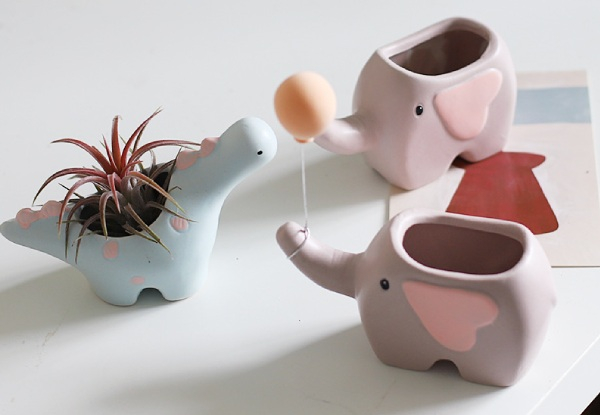 Cute Succulent Ceramic Flower Pot - Four Styles Available
