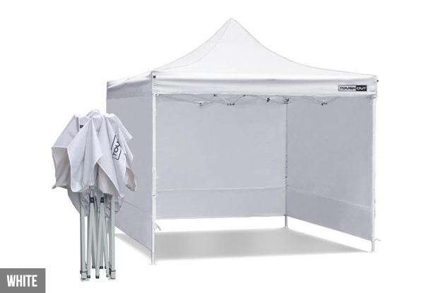 3x3m ToughOut Gazebo with Three Side Walls – Four Colours Available