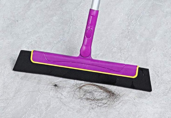 Extendable Handle Floor Squeegee Cleaning Broom