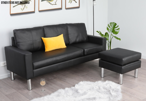 Three-Seater Sofa with Chaise