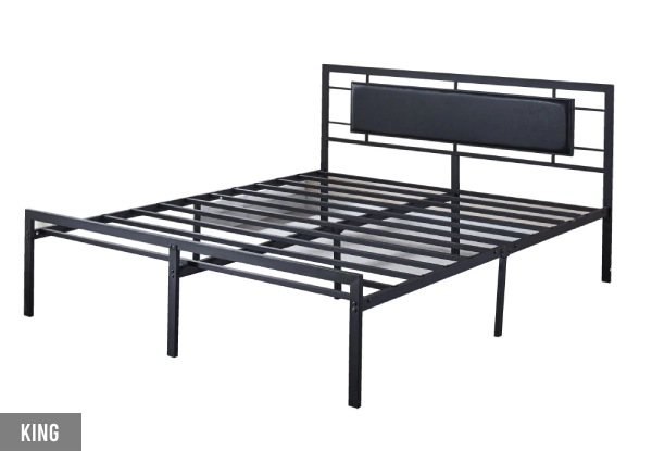 Dakota Metal Bed Frame - Two Sizes Available