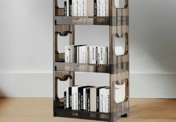 Soga Three-Tier Bookshelf & Cosmetic Storage Rack