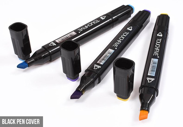 80 Colour Marker Pen Set