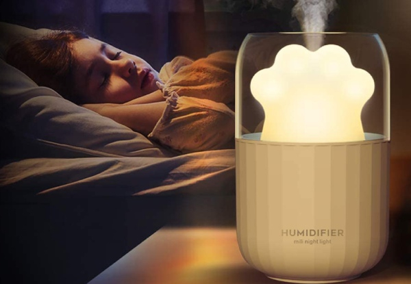 Essential Oil Diffuser with Auto-Off Night Light - Two Colours Available