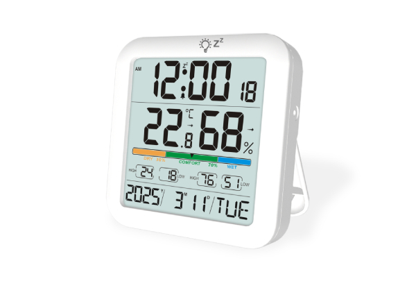 Desktop Digital Thermometer with Alarm Clock