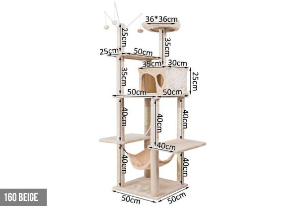 Cat Scratching Tree - Five Styles & Three Colours Available