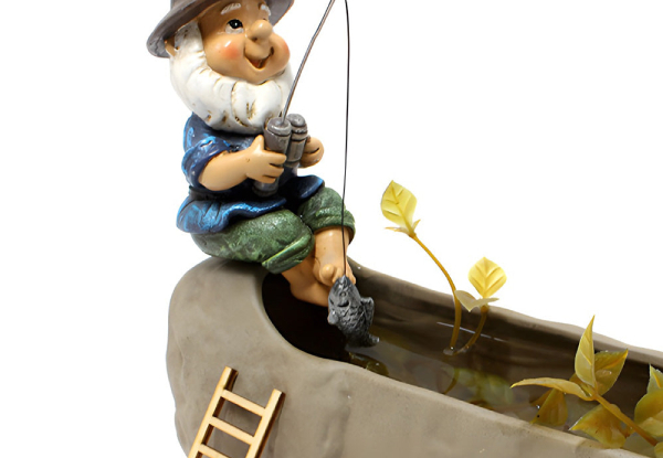 Fishing Garden Gnome