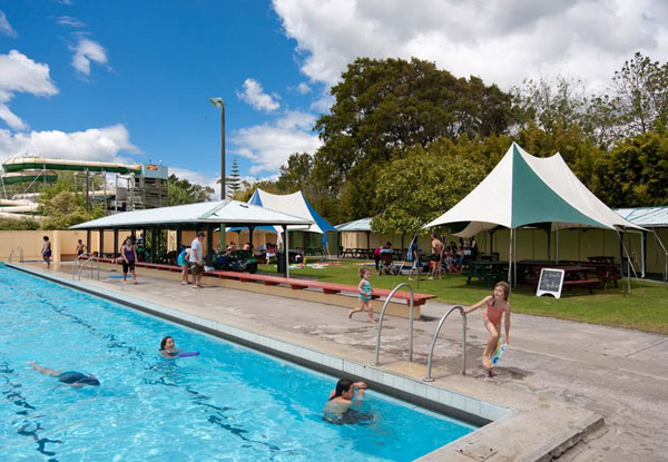One Night of Camping & Two Days of Swimming incl. Access to Pools & Slides for an Adult - Option for a Child Pass