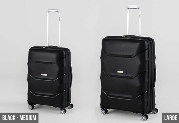 Topp Treo Luggage - Three Sizes & Two Colours Available incl. 10 Year Warranty