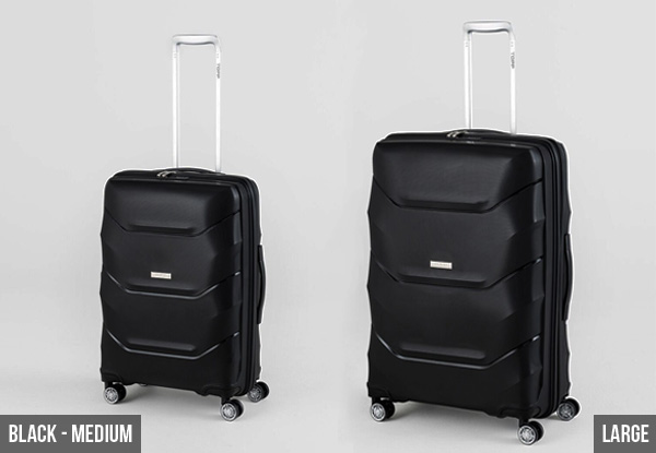 Topp Treo Luggage - Three Sizes & Colours Available incl. 10 Year Warranty