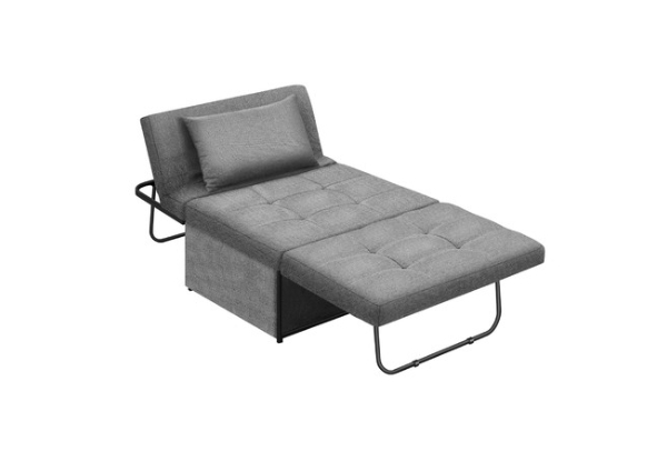 Four-in-One Single Sofa Bed with Adjustable Backrest