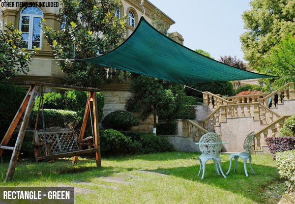 Sun Shade Sail - Six Sizes & Two Colours Available