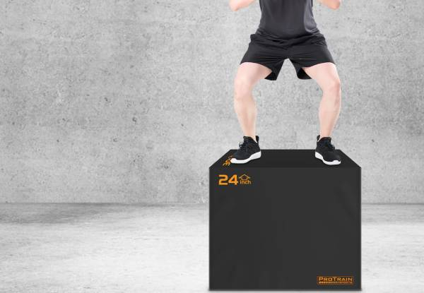 Three-in-One Fitness Foam Plyometric Box