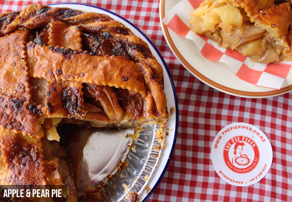 One Pie Piper American Style Dessert Pie - Choose from Three Delicious Flavours - Options for Pick-Up & Delivery