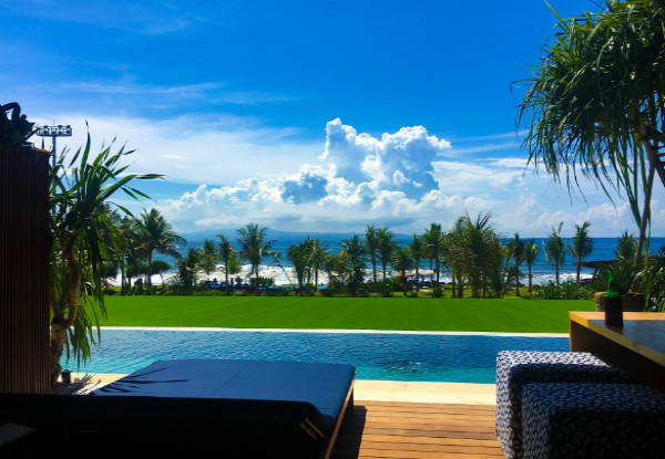 Two-Person Four-Night Bali Getaway incl. Daily Breakfast, Surfing Sessions, Yoga or Fitness Sessions & Two Cocktails Each Evening - Options for Five- or Seven-Night Stay