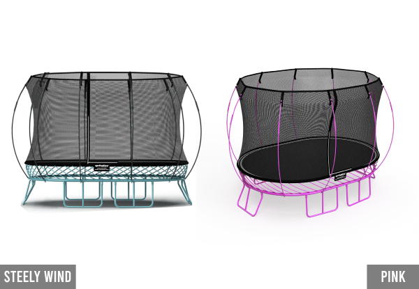 Springfree Trampoline Range - Available in Medium Round, Medium Oval or Large Oval  in Seven Colours Options with Free Nationwide Delivery