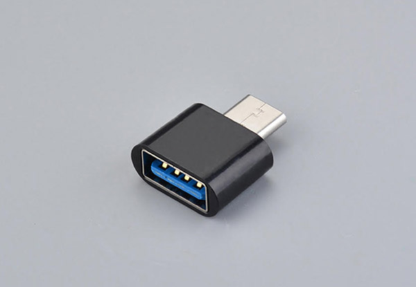 USB to Type-C Adapter - Two Colours & Option for Two Available with Free Delivery