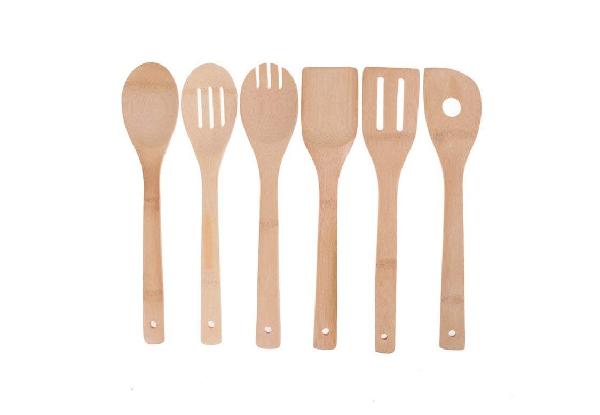 Wooden Kitchen Cooking Utensil Set - Available in Two Options