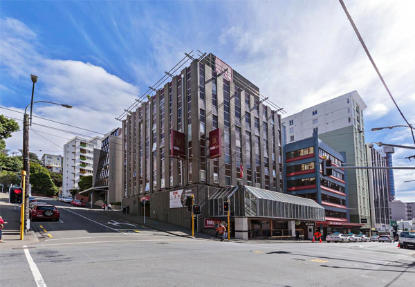 One-Night Wellington 3.5 Star City Getaway for Two People incl. $50 F&B Voucher at The Arborist, Parking, Late Checkout, Gym, Pool & Spa Access to Habit Gym - Option for Two or Three Nights
