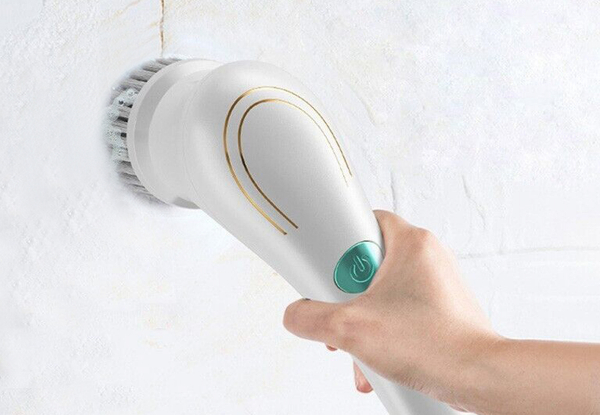 Five-in-One Electric Cleaning Brush Set - Option for Two Sets