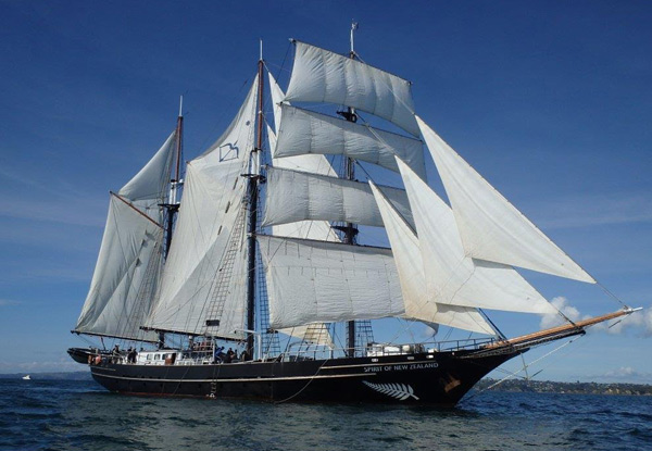 Sail The High-Seas with a Half-Day Sailing Experience Onboard Spirit of New Zealand