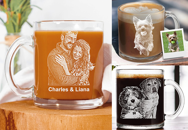 Personalised Glass with Photo