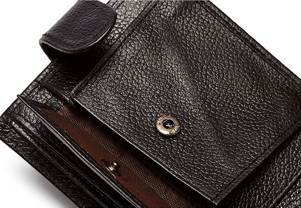 Men's Leather Wallet - Two Colours Available