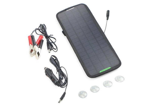 Portable Solar Car Battery Charger