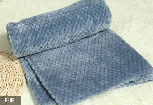 Breathable Pet Blanket - Available in Six Colours & Three Sizes