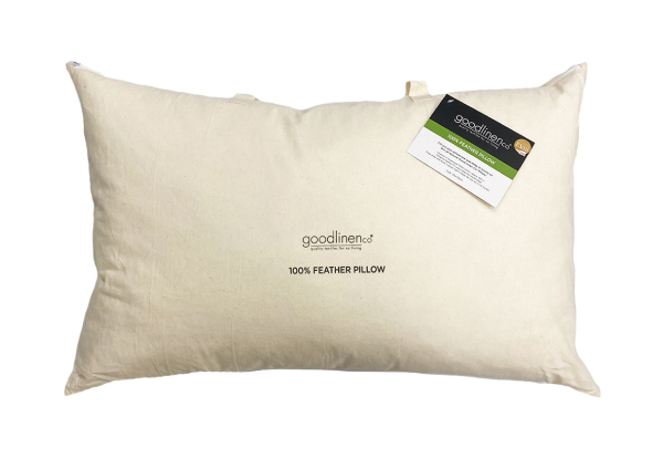 100% Feather Standard Pillow