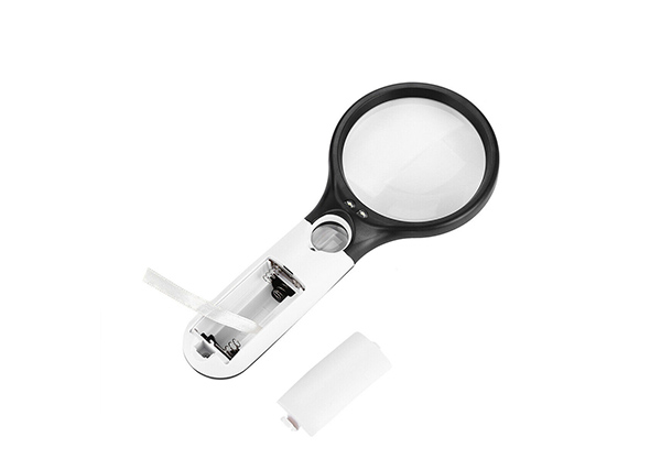 Handheld Magnifying Glass with Light - Two Options Available