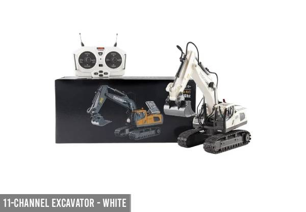 Remote-Control Construction Vehicle Toy Range - Seven Options Available