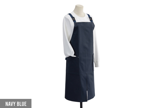 Water-Resistant Overall Kitchen Apron - Four Colours Available