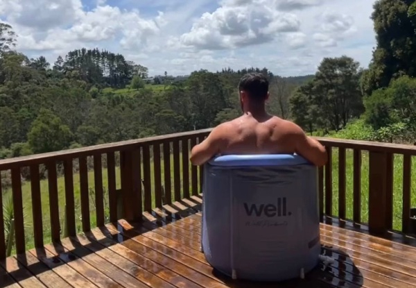 Portable Bathtub with One Ice Roller