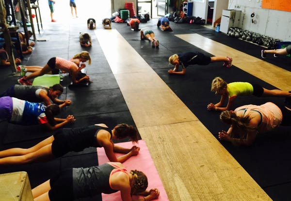 One-Month of Unlimited Crossfit Classes for One Person in Kerikeri